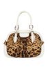 Dolce & Gabbana Handheld Bag Canvas/Leather, front view